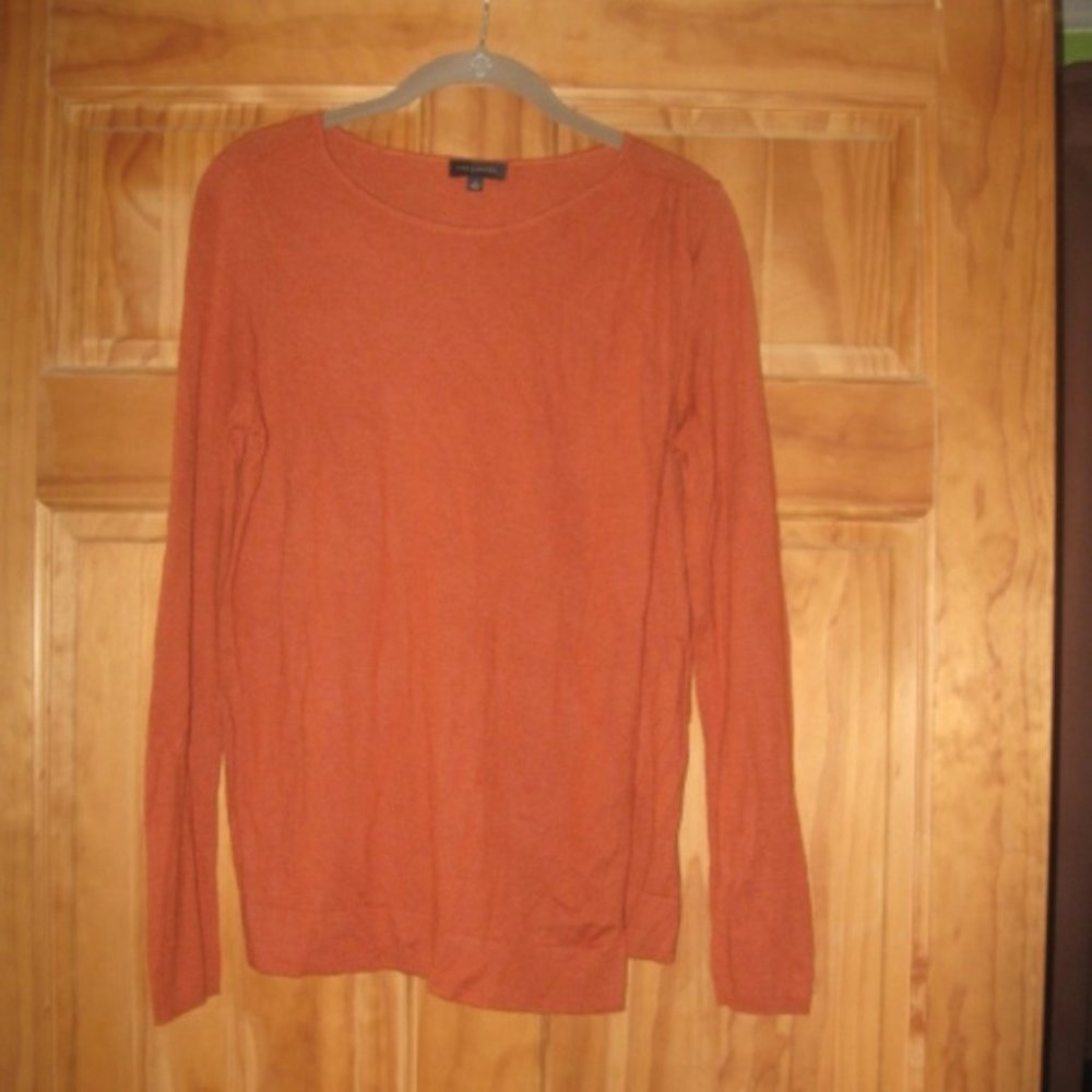 The Limited Orange Light Sweater Top